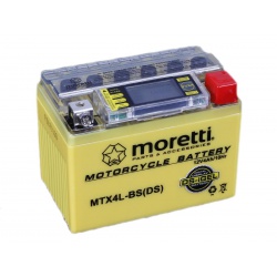 Akumulator Moretti Agm (I-Gel) Mtx4L-Bs Ze Wskaźni