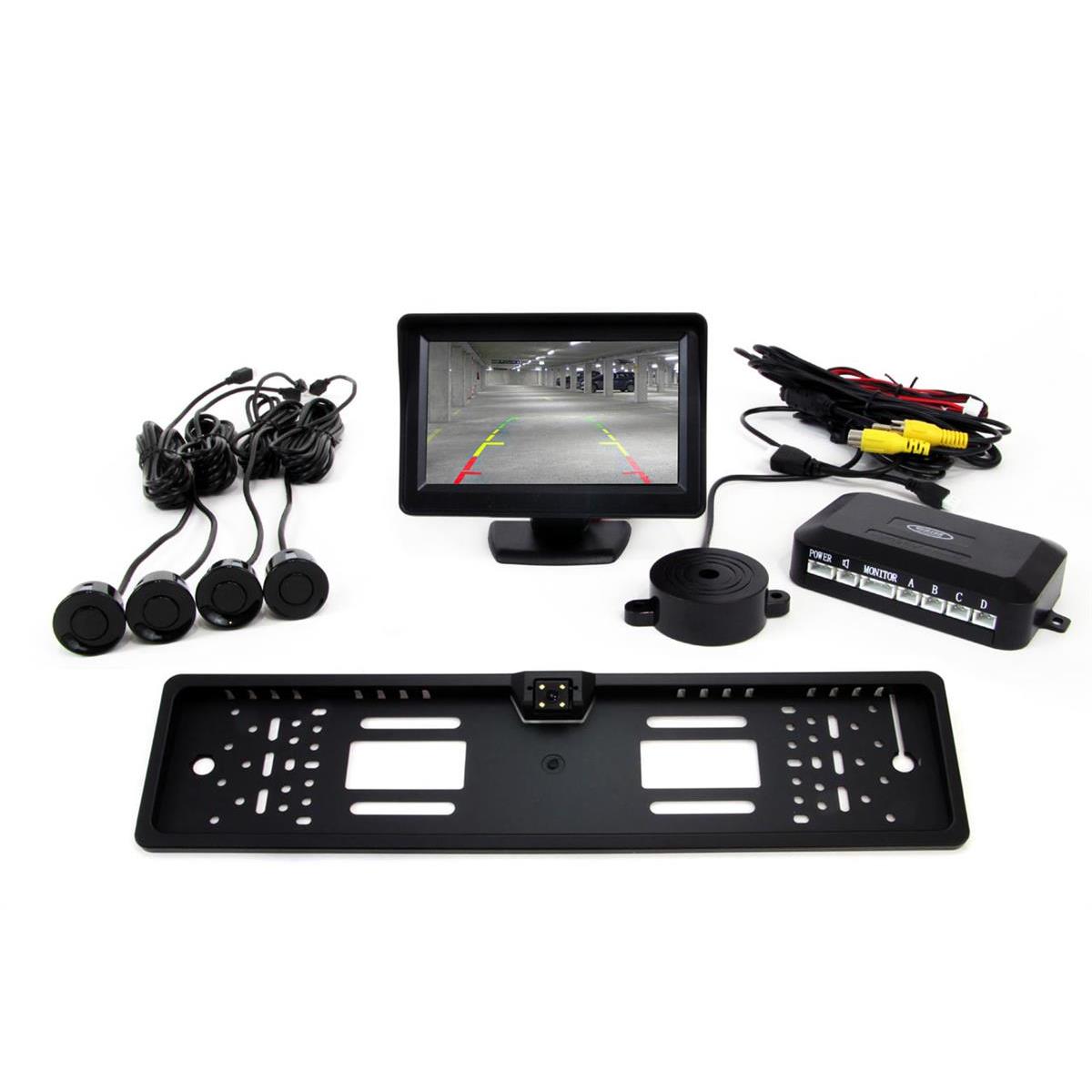 Zestaw Czujników Tft01 4,3" Z Kamerą Cam-402 Led 4