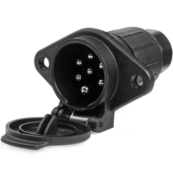 Gniazdo Przyczepy 7 Pin Typ N 24V Tir Amio-03221