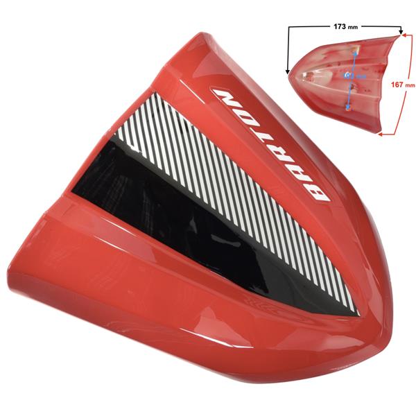 Obudowa Górna Reflektora (Osłona Licznika) Czerwon