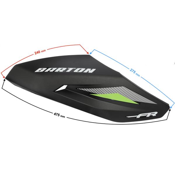 Obudowa Przednia Prawa Zielona Do Motoroweru Fr 2