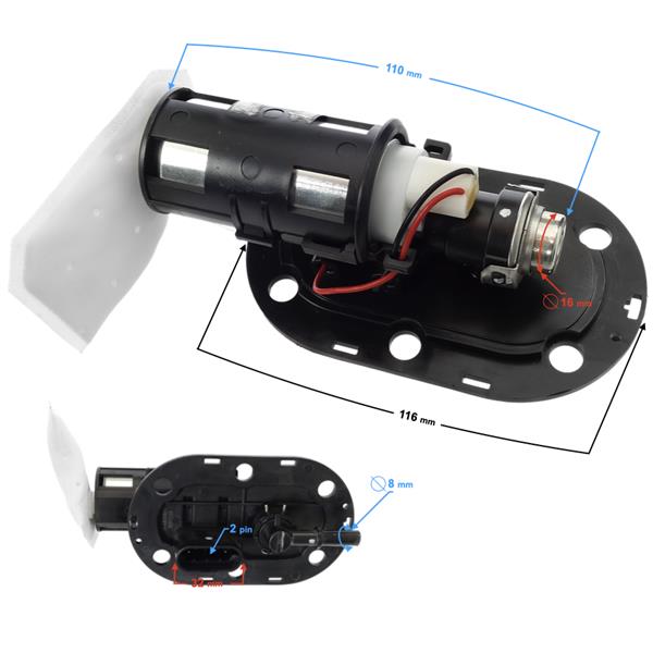 Pompa Paliwa Do Skutera B-Max Na Wtrysk