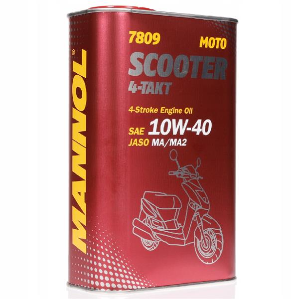 Olej Mannol 10W40 1L Scooter 4T Sl/Jaso Ma/Ma2