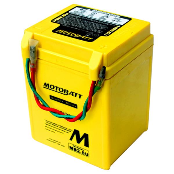 Akumulator AGM (Gel) MB2.5U MotoBatt