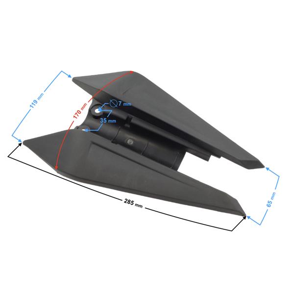Obudowa Tylny Zderzak Centralny Do Motoroweru Fr 2