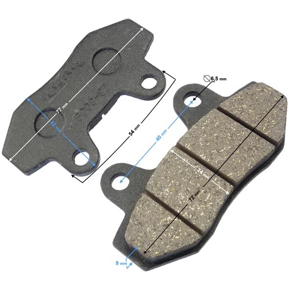 Klocki Hamulcowe Przód Nxt250 2022
