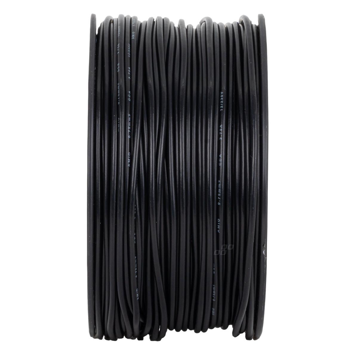 Przewód Jednożyłowy Czarny / Cable CCA 1x0.75mm 100m