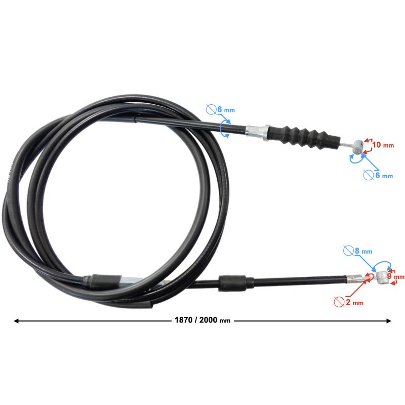 Linka Hamulca Tylnego Do Quada Bashan 200