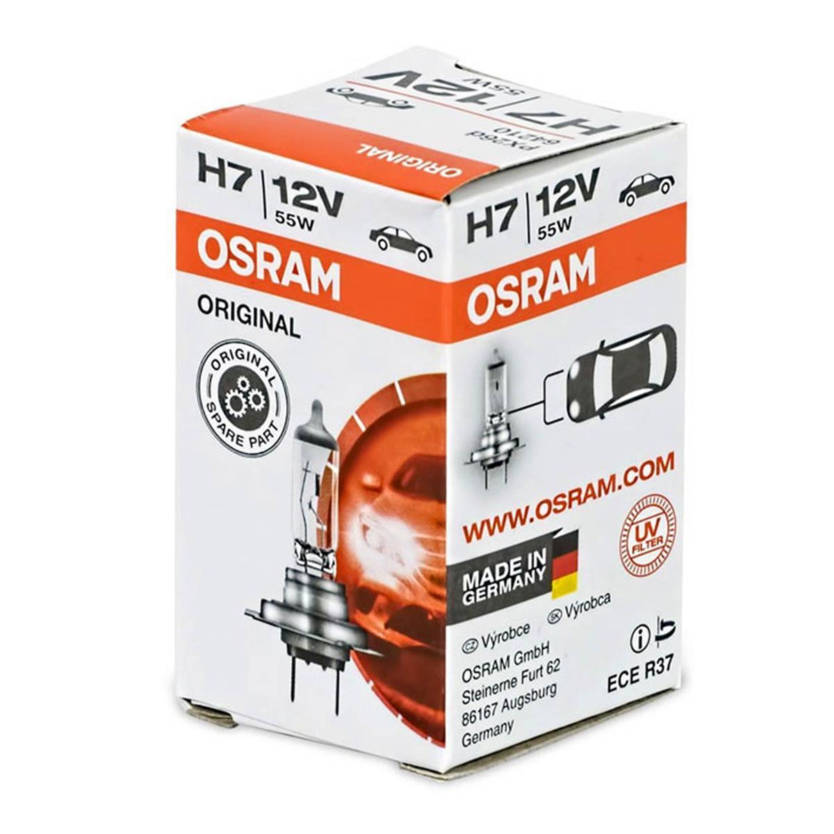 Żarówka Halogenowa Osram H7 55W Px26D