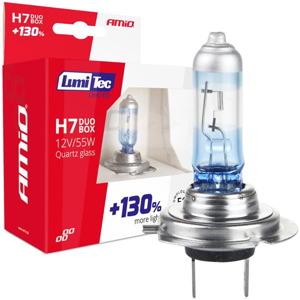 Żarówki Halogenowe H7 12V 55W Lumitec Limited +130