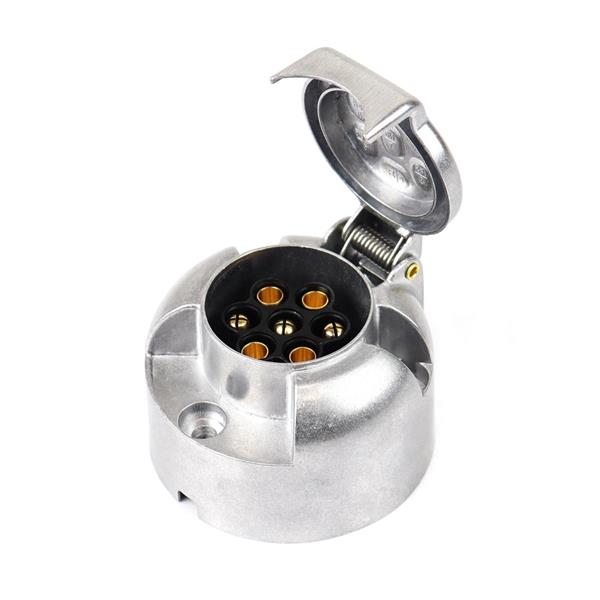 Gniazdo Przyczepy Haka Aluminiowe 7 Pin Amio-01257