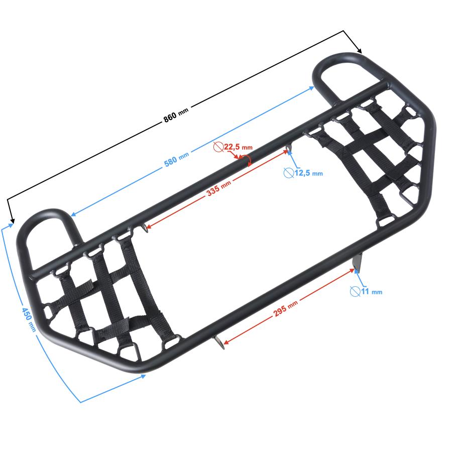 Podnóżki Przód Atv Monster 200