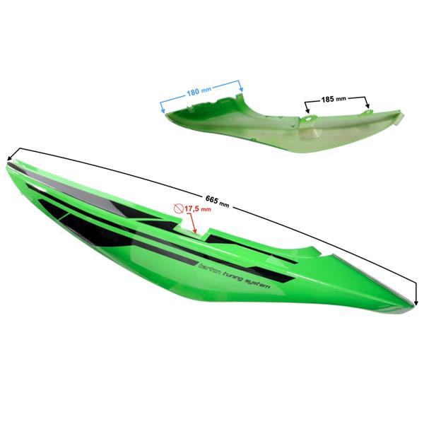 Obudowa Tylna Lewa Zielona Do Motoroweru Sprint 2