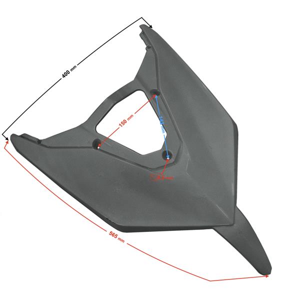 Dekor Obudowy Przedniej, Część Dolna Do Skutera E-