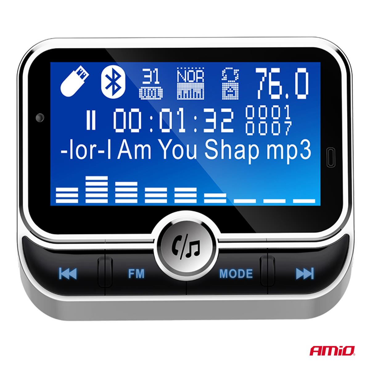 Transmiter Samochodowy FM Z Pilotem / Car FM Transmitter