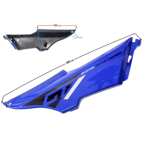 Obudowa Boczna Prawa Cz.2 Niebieska Gt 125