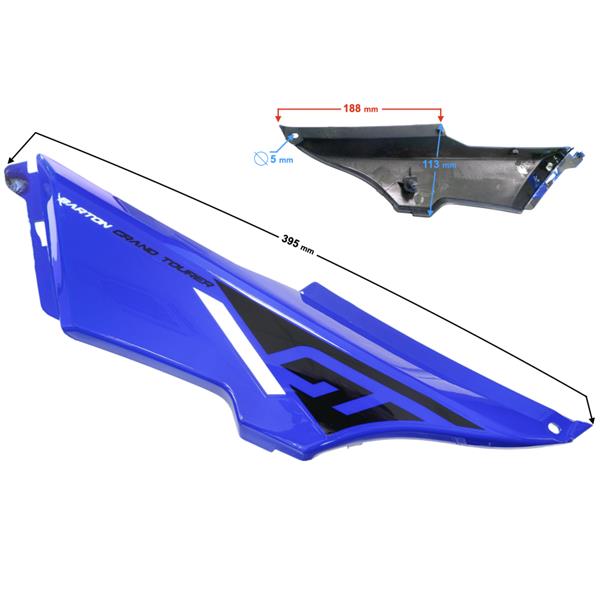 Obudowa Boczna Lewa Cz.2 Niebieska Gt 125