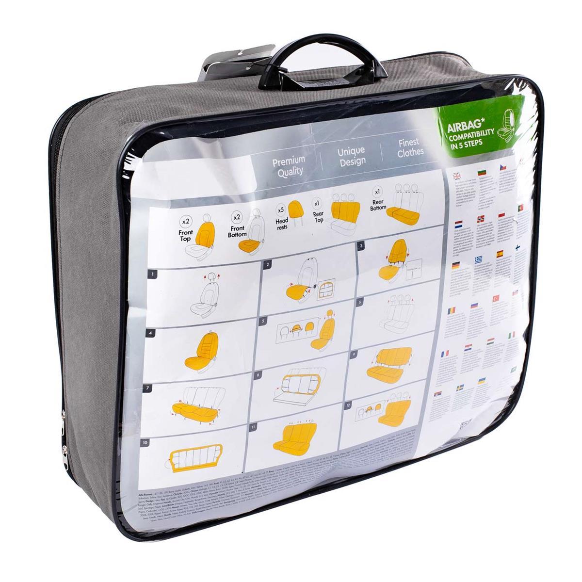 Komplet Pokrowców Na Fotele Samochodowe Otom Gti S