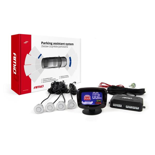 Zestaw Czujników Parkowania Cofania Led-Graf 4 Sen