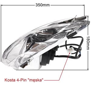 Lampa Przód Kpl Qt-4 Nowy Model