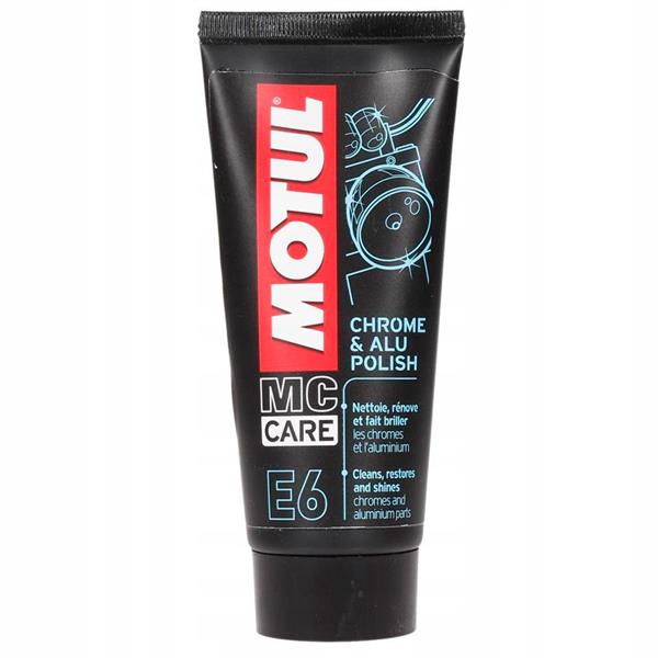 Motul E6 Chrome&Alu Polish Środek Motocykle 100Ml