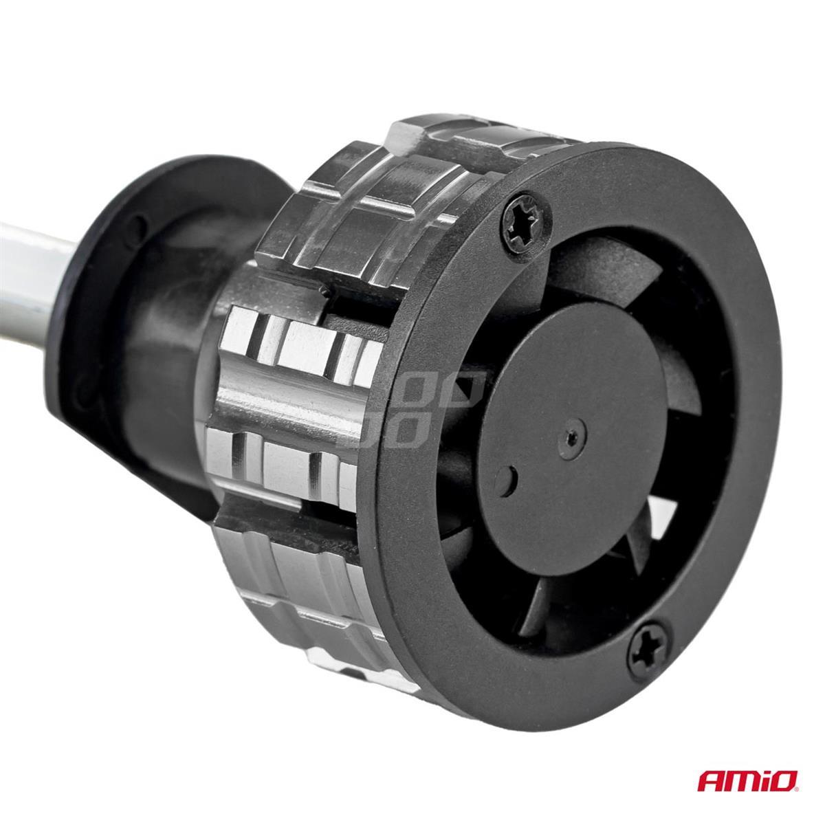 Żarówki Samochodowe Led Cob 4Side Amio H1 Amio-028