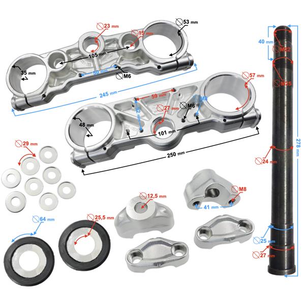 Sztyca Z Półką Kierownicy Nxt250 2022