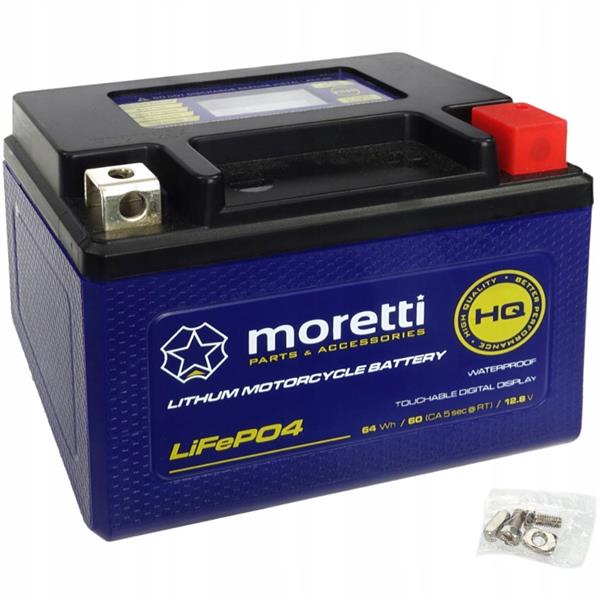 Akumulator Moretti Mfpx4L Litowo Jonowy