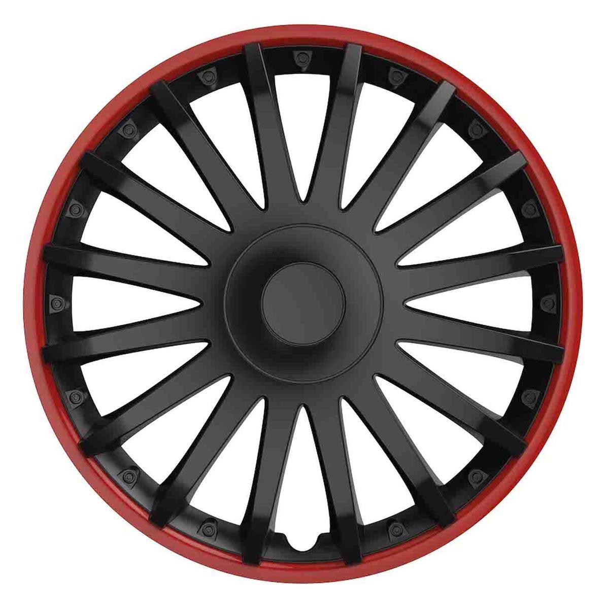 Kołpak Crystal 16" Black&Red (Czarny Z Czerwoną Ob