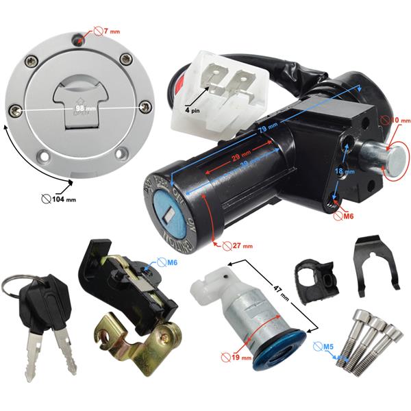 Stacyjka Kopmletna Gt 125