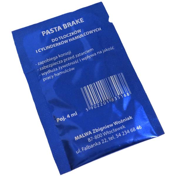 Pasta Brake Do Tłoczków Hamulcowych Szaszetka 4Ml