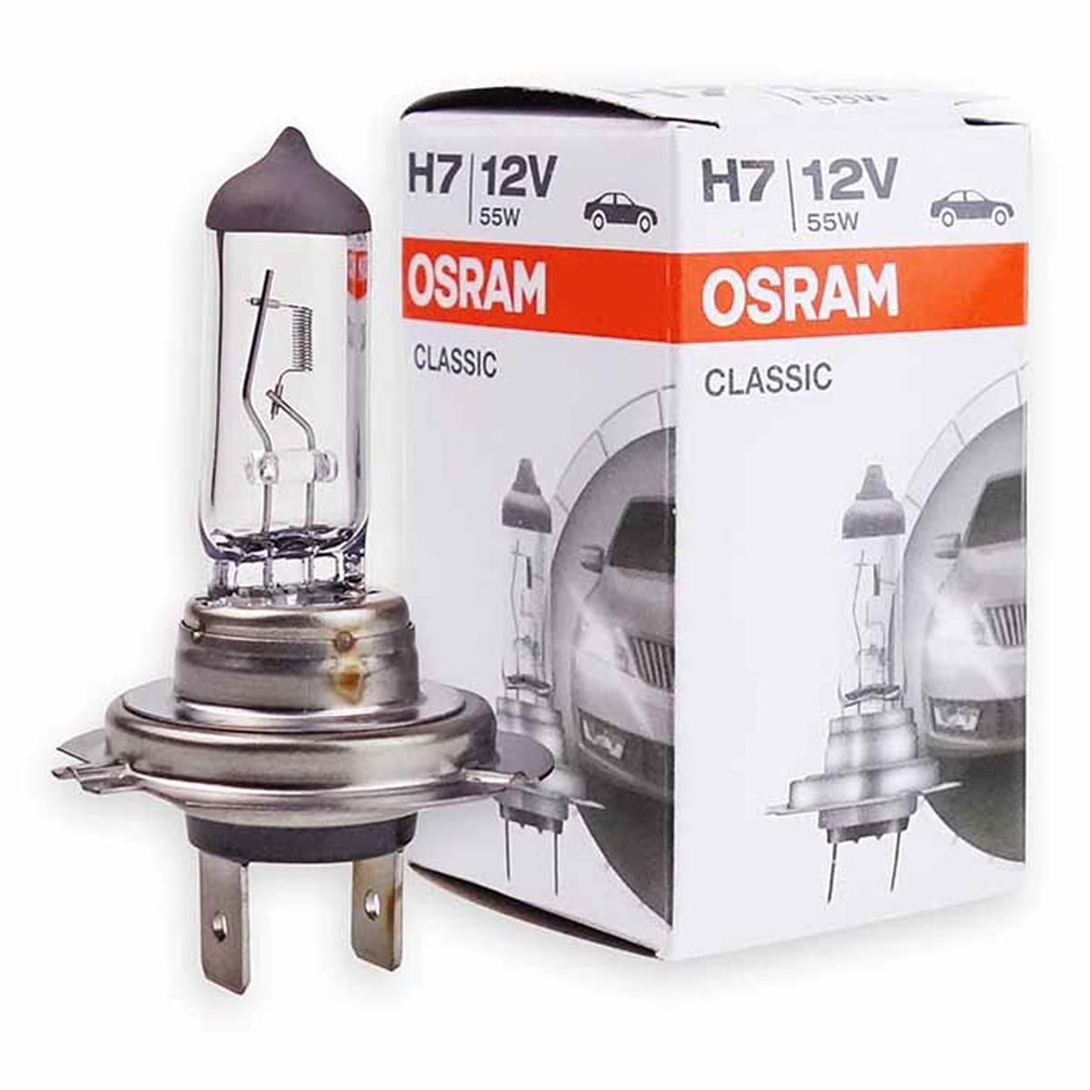Żarówka Halogenowa Osram Classic H7 12V 55W Px26D