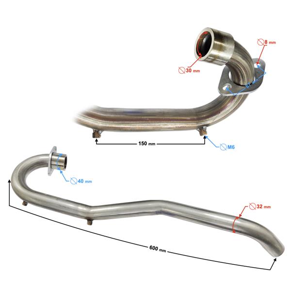 Kolektor Tłumika Nxt250 2021
