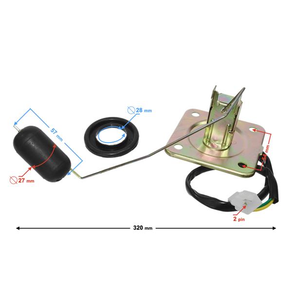 Czujnik Poziomu Paliwa Fr 2