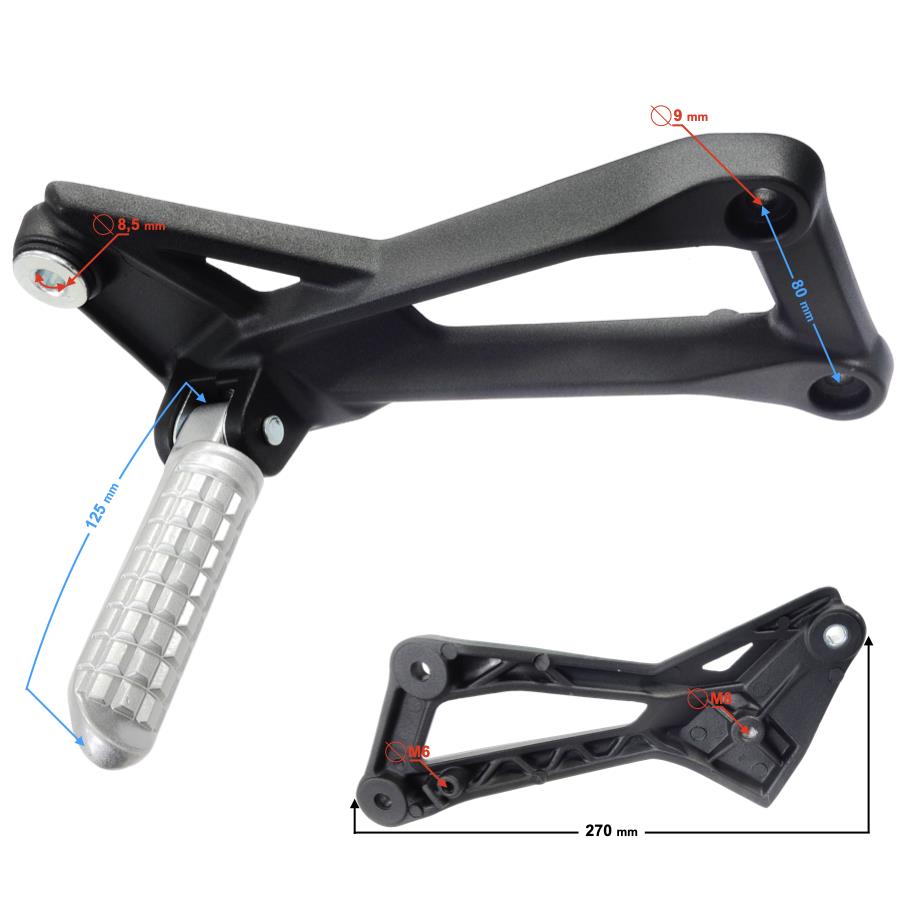 Podnóżek Prawy Tył Voge 300 Ds