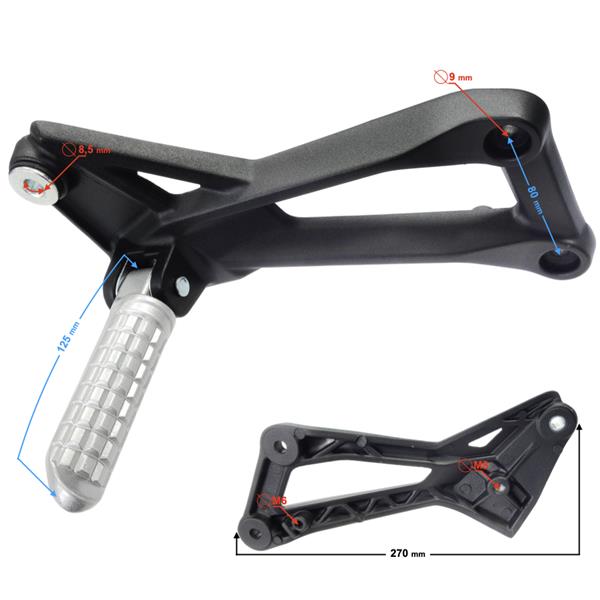 Podnóżek Prawy Tył Voge 300 Ds