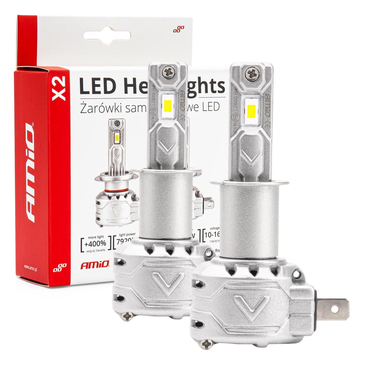 Żarówki Samochodowe Led X2 Series Amio H3 Amio-029