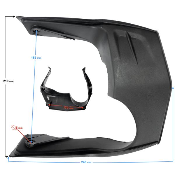 Obudowa Pług Centralny Fr 2 Wersja 1