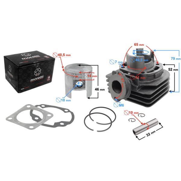 Cylinder Do Skutera 2T 50Cc, Tgb/Suzuki