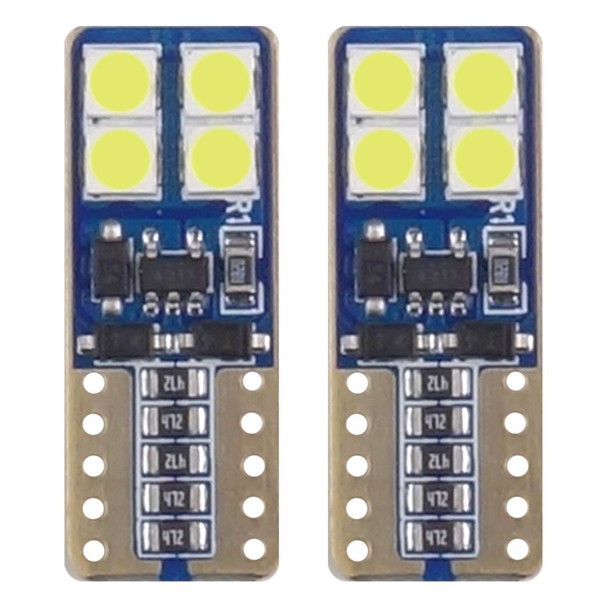 Żarówki Led Canbus 8Smd 2835 T10E W5W White 12V 24
