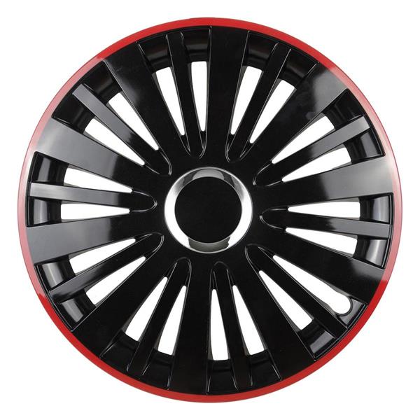 Kołpak Falcon 15" Czarny Z Czerwonym Rantem