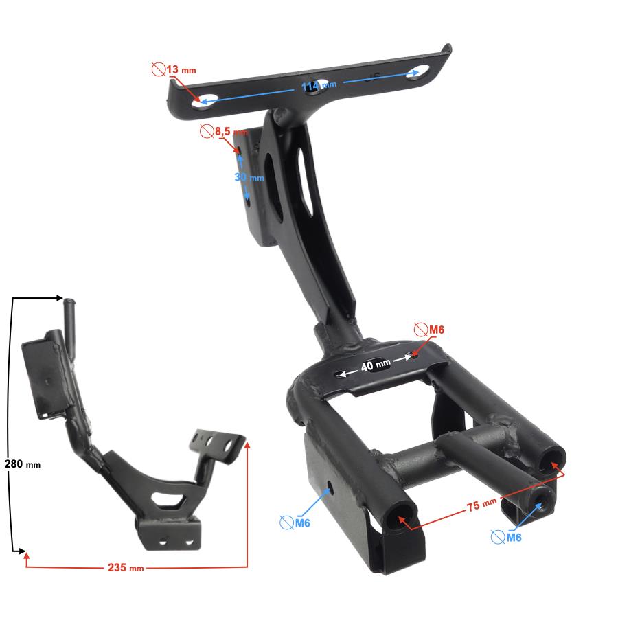 Wspornik Przedniej Szyby Voge 300 Ds