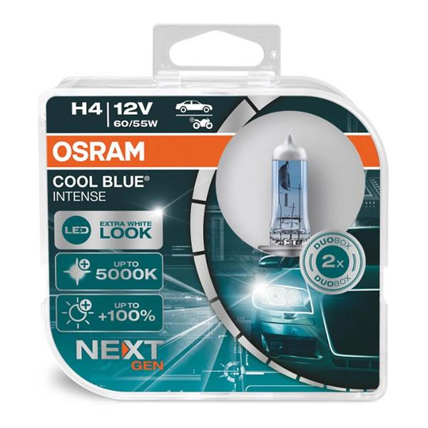 Żarówki Halogenowe Osram H4 12V 60/55W P43T Cool B
