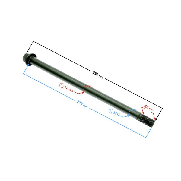 Oś Koła Przedniego Do Skutera B-Max
