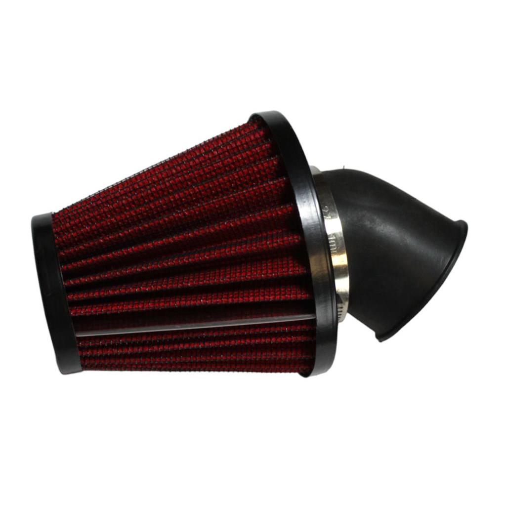 Filtr Powietrza Stożkowy Power Force Czerwony 38mm