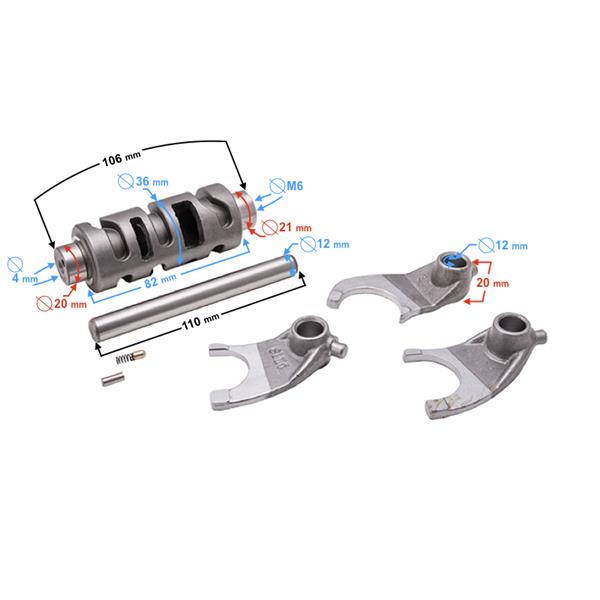 Wybierak Skrzyni Biegów Hyper 125