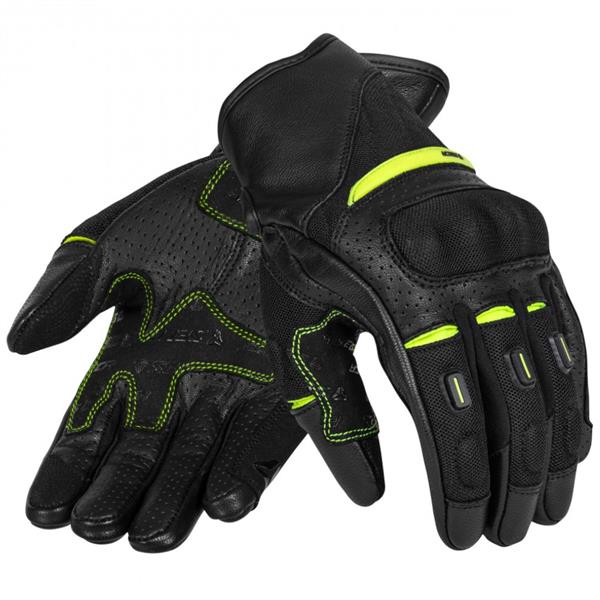 RĘKAWICE MOTOCYKLOWE SECA AXIS MESH II FLUO YELLOW 2XL