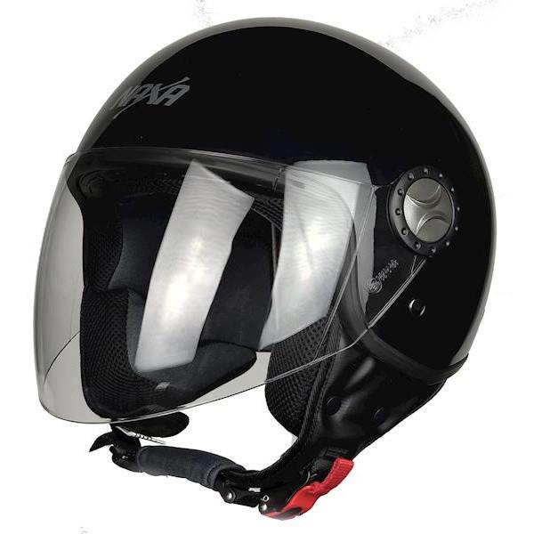 Kask NAXA S22 Czarny Połysk M