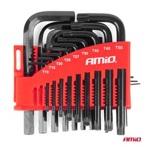 Klucze Imbus Hex Torx Crv Imbusy Zestaw Czarne 22