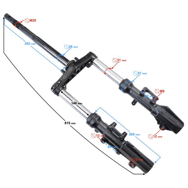 Przednie Zawieszenie Energy 2.0